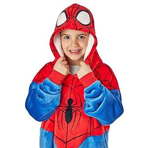 Snug Fit Adult Onesie Pajamas, (X-Large, Regular, Regular, Blue/Red)