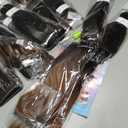 Braiding Hair Pre Stretched 24 Inch 8 Packs Ombre Braiding Hair Professional Soft Yaki Texture, Hot Water Setting Hair Extensions for Braids (24in,1B/30)