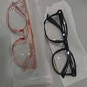 Blue Light Blocking Glasses - Fashion Square Fake Eyeglasses, Anti UV Ray Computer Gaming Glasses Blue Blockers for Women/Men