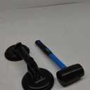 Floor Gap Fixer Tool for Laminate Floor Gap Repair Include Suction Cup and Mallet (Can't use on scraped surface floor) (Blue)