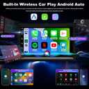 5GWiFi Upgrade Car Radio for Ford Expedition 2007-2014, Explorer 2006-2010, F150 2004-2008, F250/F350 2006-2016, Taurus 2008-2009, 7inch Touchscreen Stereo Wireless Carplay Android Auto GPS FM Camera