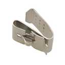 ZCZQC 50pcs 1 Cell Spring Steel Nickel Plating Leaf Spring Battery Contact