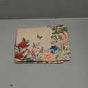 Artoid Mode Plants Floral Butterfly Valentine's Day Table Runner, Anniversary Wedding Kitchen Dining Table Decoration for Home Party Decor 13x72 Inch (Beige)