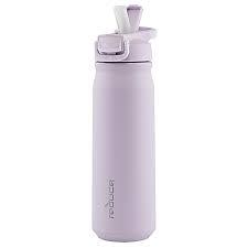 REDUCE Aura Vacuum Insulated 26 oz Water Bottle - Leak-Proof & Chug Spout for Quick Hydration - Keeps Drinks Cold for 30 Hours - Removable Handle for Travel or Gym - Soft Sit Base - Lilac Bud