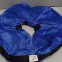 BENCMATE Inflatable Dog Cone Collar Alternative, Soft Dog Cone for Small Medium Large Dogs and Cats, Neck Recovery ECollar Donut Collar After Surgery (Large, Blue)