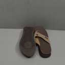 ONCAI Women's Orthotic Cushion Flip Flops Recovery Walking Sandals for Women with Arch Support Summer Comfortable Slip On Flip Flops for Womans Size 6-12 (8, Brown)