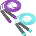 Jump Rope For Kids,Jump Rope Kids,Adjustable Soft Skipping Rope,Toddler Jump Rope With Skin-Friendly Foam Handles For Kids, Boys,Girls,Women, Men,Exercise Activity,Outdoor Fitness
