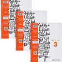 Whitelines Spiral Wire Bound Graph Ruled Notebooks, 3-Pack, Premium 20lb. Gray Paper, 11" x 8.5" 70 Sheets, Makes Your Notes Stand Out and Links Them To The Digital World, Proudly Made in USA