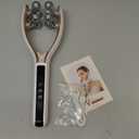 Facial Massager Face and Neck | Shaper & Slimmer for Women | Korean Skin Care | Lymphatic Contour Face Brush Face Roller Lymphatic Drainage | Rechargeable for Home & Travel Use