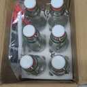 6 Pack 8.5oz Flip Top Glass Bottles,8.5oz swing top glass bottles with airtight lids for Home Brewing,2nd Fermentation,Kombucha,Kefir,Vanilla Extract,Juice,Tea,Beverages,Soda,Oils,Vinegar,Limoncello