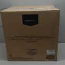 Amazon Basics Plastic Storage Containers with Secure Latching Lids, Stackable Organization Bins, Clear/Grey, 32 Quart, Set of 6