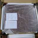 HomyCasa 5-Piece Mid-Century Dining Set, 63" Rectangular Table & 4 Swivel Upholstered Chairs (Fabric/Suede), Sturdy Metal Frame, Perfect for Kitchen, Dining Room, Office, or Restaurant (Brown & Brown)