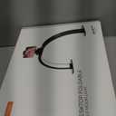 29IN Foldable Large Half Moon Light with Rhinestones & Phone Holder 3 Lighting Colors 0-100% Adjustable Brightness, 3000-6000K Nail Desk Light for Nail Art, Handicraft, Tattoo, Eyelash