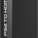 MAYFLASH PS2 to HDMI Converter Adapter, Video Converter with 3.5mm Audio Output for HDTV & HDMI Monitor, Compatible with All PS2 Display Modes