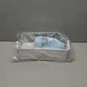 AMI PARTS DA9712657A (not DA9712650A) Refrigerator Door Shelf (LEFT) fit for Samsung Refrigerator Parts RF260BEAESR RF261BEAESR RF261BEAESP Replaces AP5621270 DA6306867 With Cleaning Cloth