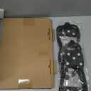 2 Pairs Ice Cleats for Shoes and Boots, Universal Non Slip Hiking Spikes, Micro Shoe Spikes for Snow and Ice, Durable Snow Crampons for Winter Hiking Climbing Ice Fishing, 8 Steel Studs Gripper Spike (XL: Women (11.5-14) / Men (10-13.5))