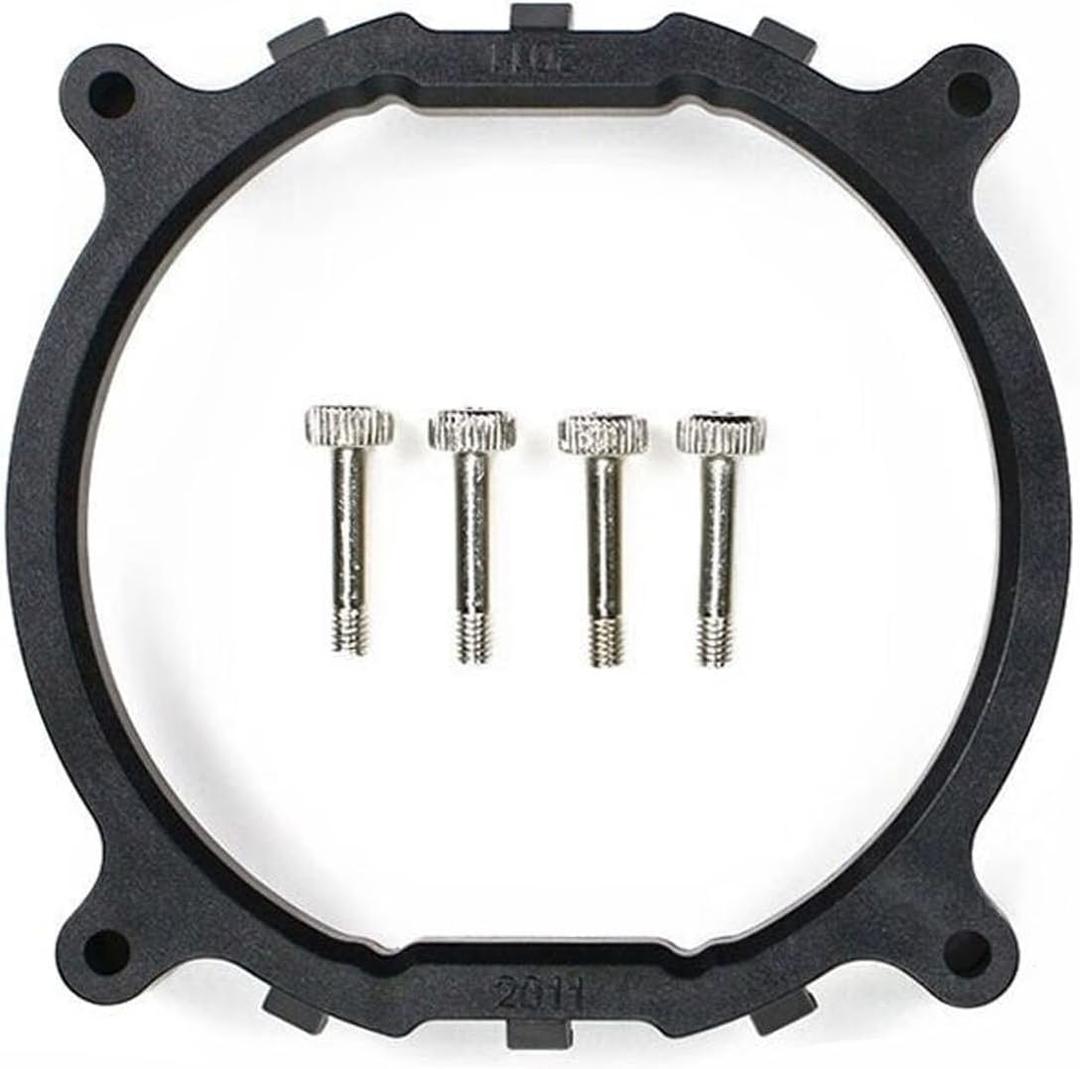 LGA 2011 Square ILM CPU Retention Bracket Kit with 4 Screws | Compatible with Intel Xeon E5-2600/1600 v1 v2 v3 v4 Series | for Single & Dual Socket Server Motherboards