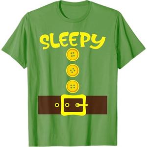 Dwarf Easy Halloween Men Women Dwarf Group Matching Costume T-Shirt, M