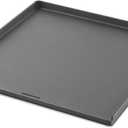 Weber Crafted Flat Top Outdoor Griddle Grill Accessory, Black