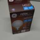 GE Relax LED Light Bulb, 60 Watt, Soft White, G25 Globe Bulb, Frosted, Medium Base (1 Pack)