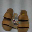 REEF Cushion Vista Women's Fashion Slide Sandal, Vegan Leather Strap, Ultra Soft Cushion Footbed, Size 8