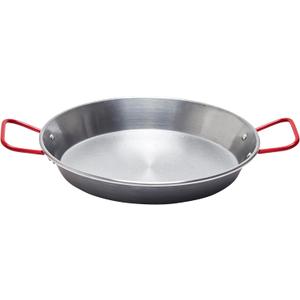 Garcima 10-Inch Carbon Steel Paella Pan, 26cm