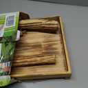 PENN-PLAX Bird-Life Natural Wood Tree Perch for Large Birds and Parrots – Includes Food and Water Bowls and Drop Tray – Large