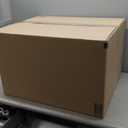 IRIS USA Airtight Dog Food Storage Container, WeatherPro, Up to 40 lbs, Removable Wheels, for Dog Cat Bird and Other Pet Food Storage Bin, Keep Fresh, Translucent Body, Made in USA, Smoke/Black