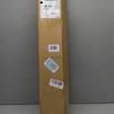 LazBlinds No Drill Bamboo Roman Shades, 34" W x 48" H, Star-Brown