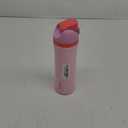 Owala FreeSip Insulated Stainless Steel Water Bottle with Straw for Sports and Travel, BPA-Free Sports Water Bottle, 24 oz, Pink, Angel Food Cake