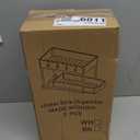 DEKAVA Under Sink Organizer 2 Pack, Bathroom Cabinet Organizer, 2 Tier Sliding Cabinet Basket Organizer Drawer, Multi-Purpose Bath Collection Baskets for Bathroom (Black)