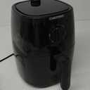 Chefman TurboFry 5-Quart Air Fryer, Integrated 60-Minute Timer for Healthy Cooking, Cook with 80% Less Oil, Adjustable Temperature Control, Nonstick Dishwasher-Safe Basket and Tray, Black