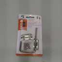 Prime-Line U 9847 Patio Sliding Door Loop Lock  Increase Home Security, Install Additional Child-Safe Security, 2-1/8 In. Hardened Steel Bar with Diecast Base, Chrome Plated (Single Pack)