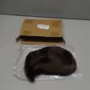 Short Mushroom Wig for Men-Synthetic 60s Bowl Cut Wigs for Anime Movie Music Costume Halloween Cosplay Party (Dark Brown)