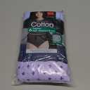 Hanes Women's Organic Cotton Panties Pack, ComfortSoft Underwear, 6-Pack (Colors May Vary)