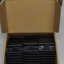 Geelin 6 Pcs Pet Gate Support Feet Freestanding Dog Gates Stabilizer Feet Plastic Triangle Reinforcement Fitting Dog Panel for Configurable Isolation Fence Free Standing Pet Gate Fence, Black