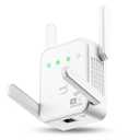 1200Mbps Dual Band WiFi Extender Supports 80 Devices, Equipped with an Ethernet Port for AP Mode and 4 Antennas