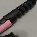 Anti-Scald Ceramic Curling Wand,Portable Curling Iron,Automatic Spiral Hair Curler for Women,Detangle Scald-Free Fast Heating Rollers Suitable for Long and Short Hair Styling(Pink01)