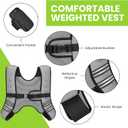 GEEBOBO Weighted Vest for Women Men, 12lb Weighted Vest Woman Adjustable Weights for Walking, Strength Training, Running, Muscle Building