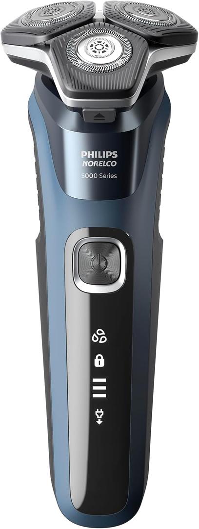 Philips Norelco Shaver 5400, Rechargeable Wet & Dry Shaver with Pop-Up Trimmer, S5880/81