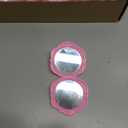 Yulejo 20 Pack Rose Compact Mirror Bulk Pink Plastic Mini Travel Makeup Mirror Hand Bridesmaids Gift for Women Girls Wedding Party