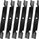 5101755 Replacement Lawn Mower Blades for 61" Deck, Fit Fe-rris S-Cag, Replace 5020842 1520842 48111 481708 481712 5101755S 20842S 91-626, 6 Pack