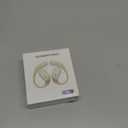 TOZO T6 Open Earbuds , Earbuds with Ergonomic Earhook, Bluetooth Headphones 5.4 with Smart Digital Display,40H Playtime,IPX6 Waterproof,Touch Control Earphones Fit Cycling,Running,Workout(Beige)