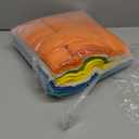 AIDEA Microfiber Cleaning Cloth 100PK, Soft Absorbent Rags, Microfiber Towels for Cars, Kitchen Towels, Dusting Cloth for Home, Window, Cleaning Supplies,12"12" (Blue/Yellow)