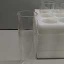 Koyal Wholesale Glass Hurricane Candle Holders, Tall Cylinder Chimney Tubes, Open On Both Ends for Pillar, Taper Candles Cover, Wedding Centerpieces Decorations, Bulk Set (6, 2.6" W x 10" H)