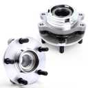 513296(2 Pack),Front Wheel Bearing and Hub Assembly,Double Row Chrome Steel Assembly for Nissan Altima/Maxima/Murano/Pathfinder & Infiniti JX35/QX50/QX60-32 Spline, ISO/IATF Certified