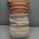 Loloi II Collection PLL0138 Rust/Multi 12'' x 27'' Cover w/Poly Pillow