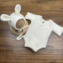 Baby Easter Bunny Photo Props Newborn Photography Outfits Girl Boy Animal Costume Set Newborn Baby Photo Shoot Outfits Girl Boy Photography Props