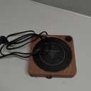 Mug Warmer - 36W Coffee Mug Warmer for Desk with Temperature Display, 2-12Hrs Auto Shut Off, Smart Candle Warmer - Ideal Coffee Gifts Accessories Keep Beverages Coffee Warmer (Wood) (Wood)