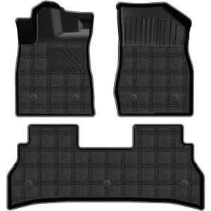 6 PCS Floor Mats & Carpet Mats Fit for 2024 2025 2026 Chevy Trax - 1st & 2nd Row All Weather Protection Liner for Chevrolet Trax Custom Fit Car Accessories